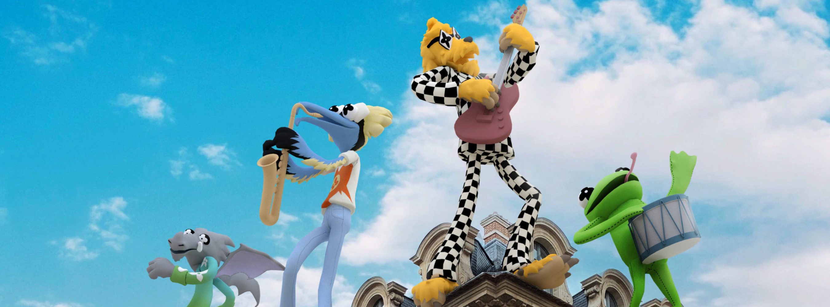 Louis Vuitton - Augmented Reality Building Take Over - Zoooom With Friends in AR