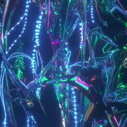 Selfridges Digital Falls - AR Installation